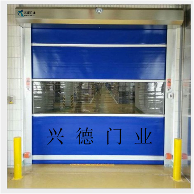 興德門眾多企業(yè)廠房選擇，只因快硬質(zhì)快速門的人性化